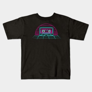 Awesome Mix Tape Neon Kids T-Shirt